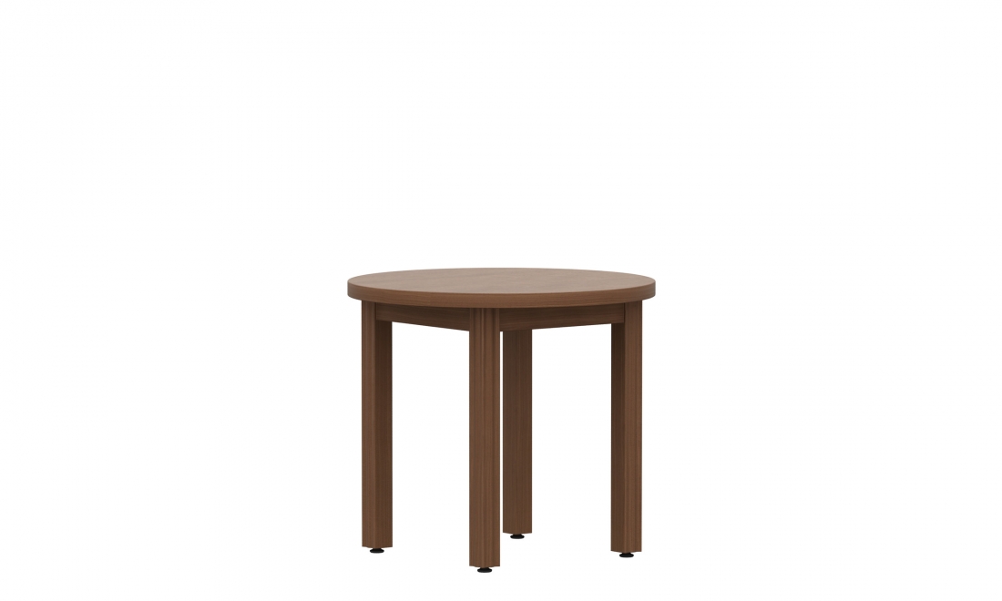 Round Chippendale End Table, 24