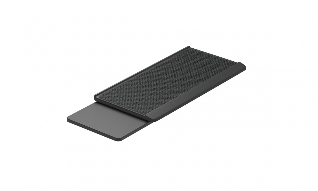 Keyboard Tray, Sliding Mouse Support