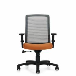 Spritz - mesh task chair - task chair - ergonomic chair - office mesh chair - ergonomic task chair - lumbar support for office chair - nesting chairs - Tilter
