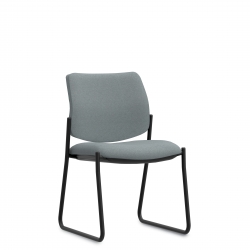 Low Single Piece Back Side Chair, Sled Base Model Thumbnail