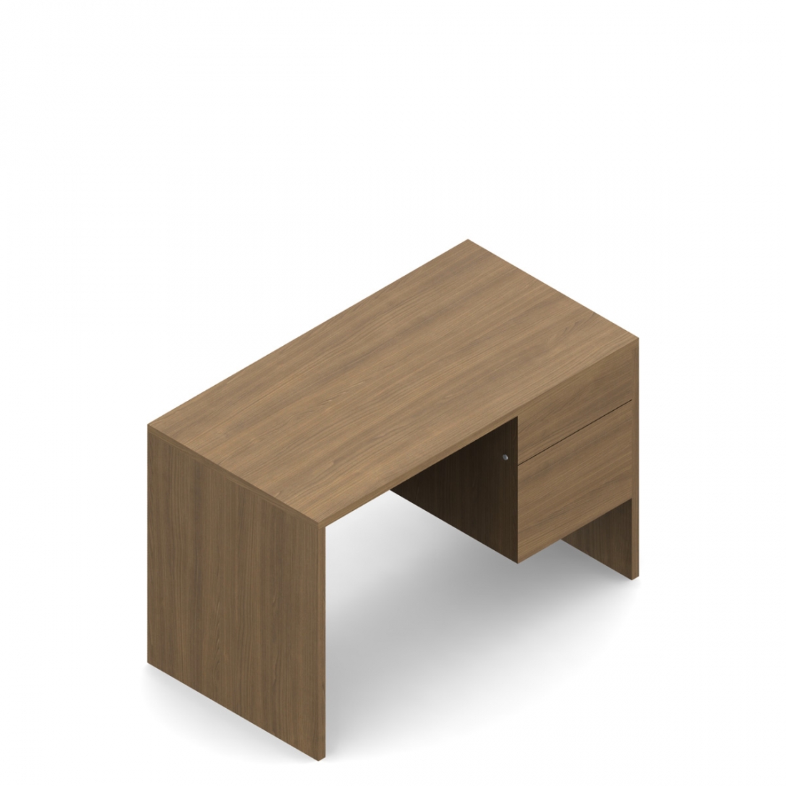 Single Pedestal Desk, 45